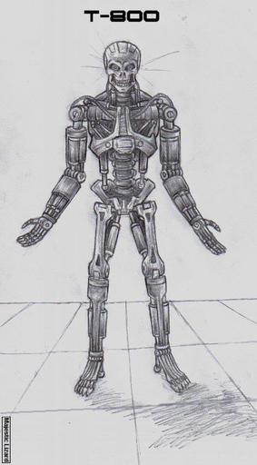 Терминатор: Да придет спаситель - Эволюция Терминаторов - Т-800